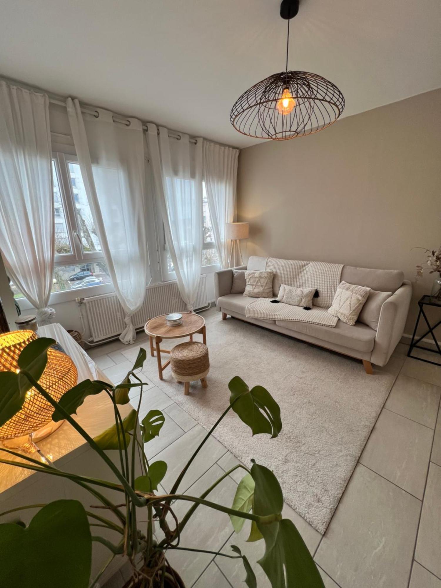 Le Bellevue - T3 - Gare & Les Jardins Darcy - Parking Free Apartment Dijon Luaran gambar