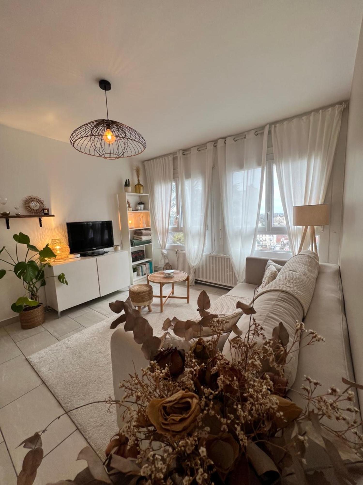 Le Bellevue - T3 - Gare & Les Jardins Darcy - Parking Free Apartment Dijon Luaran gambar