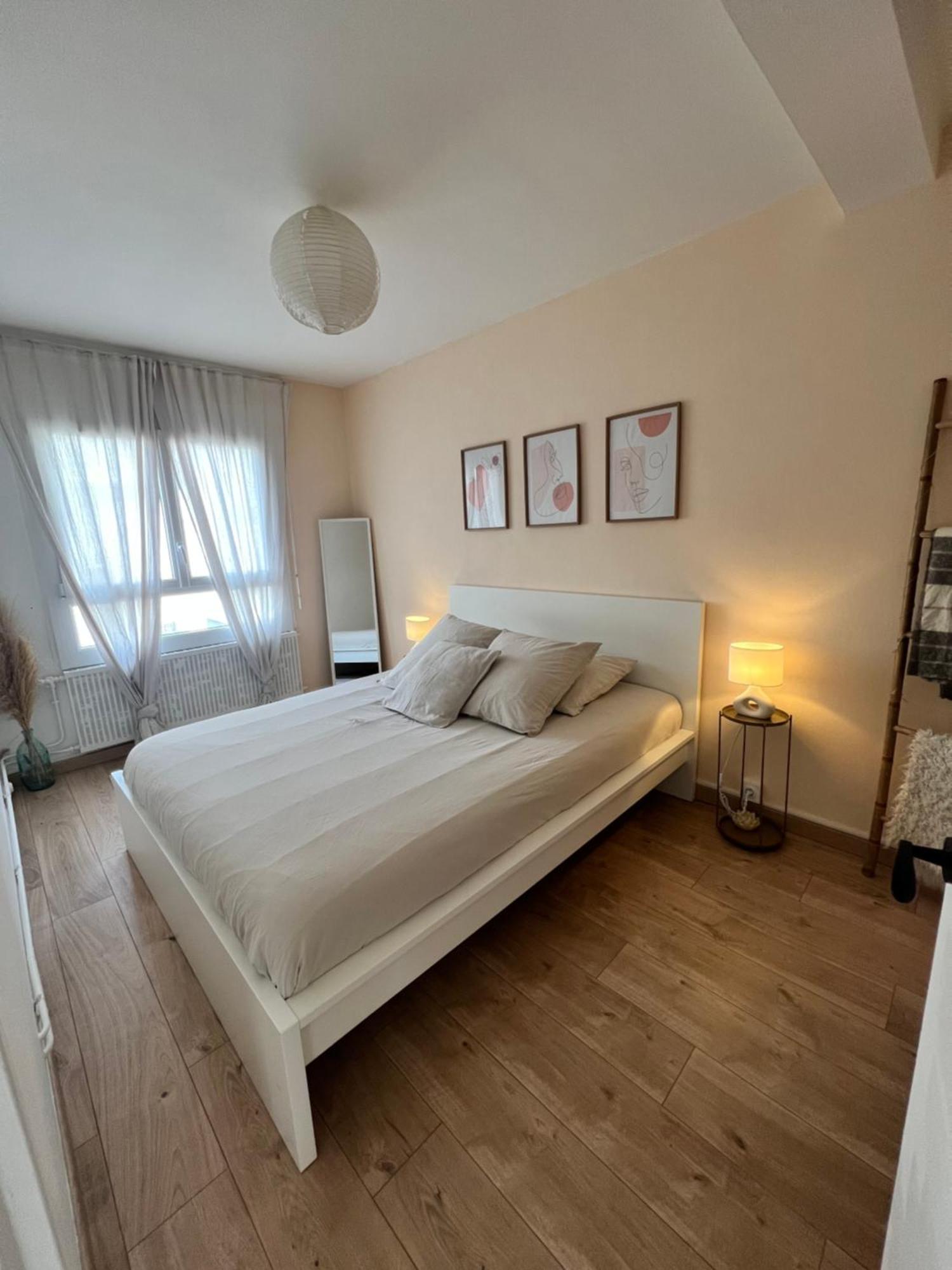 Le Bellevue - T3 - Gare & Les Jardins Darcy - Parking Free Apartment Dijon Luaran gambar